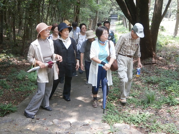 岩屋緑地公園内散策