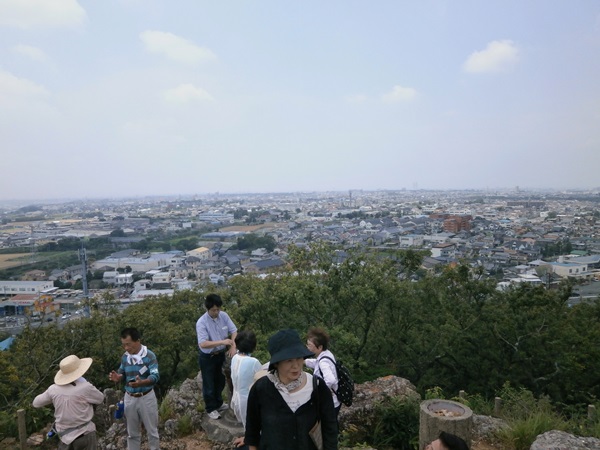 岩屋観音岩山から