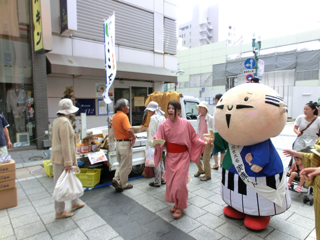 果物の出張販売