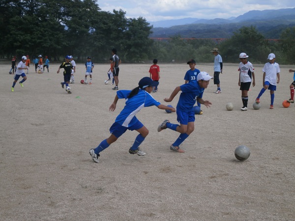 ジュビロ　サッカー教室　飯田